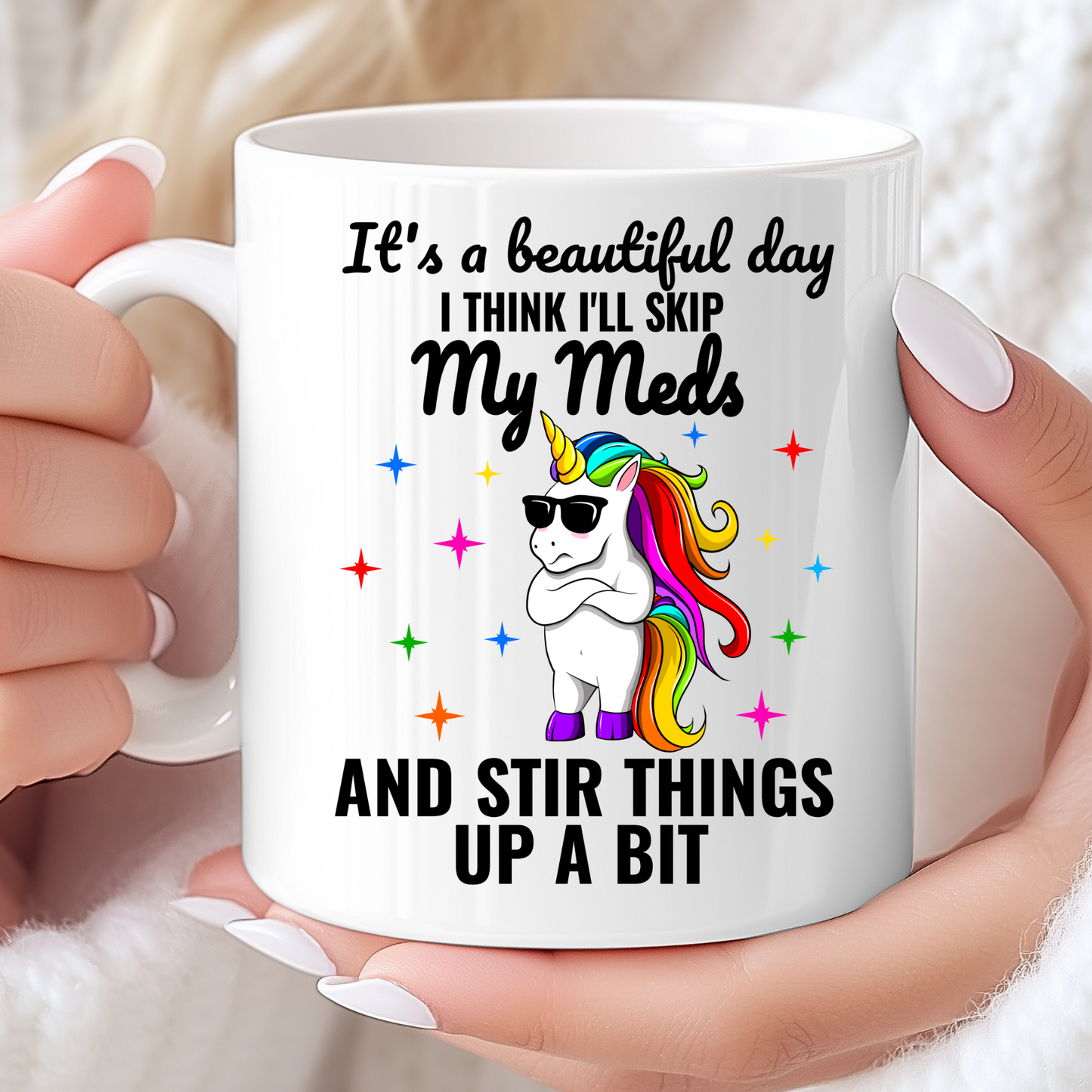 It’s a beautiful day Funny Unicorn