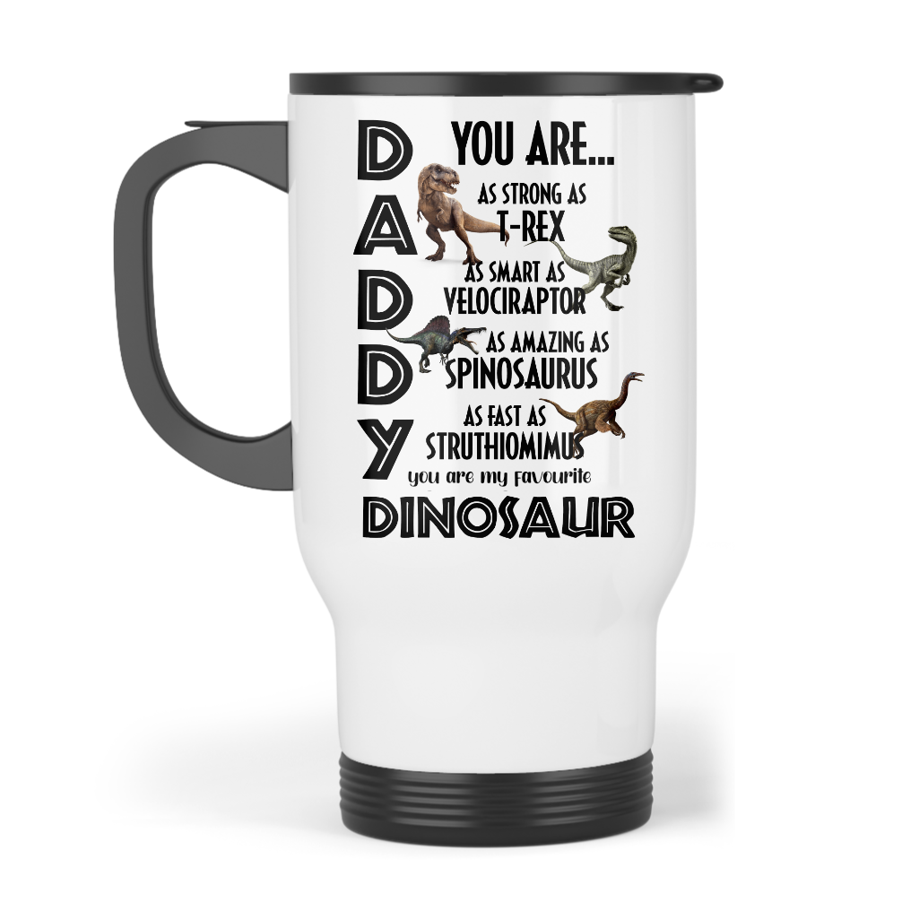 Daddy You Are My Favourite Dinosaur Travel Mug