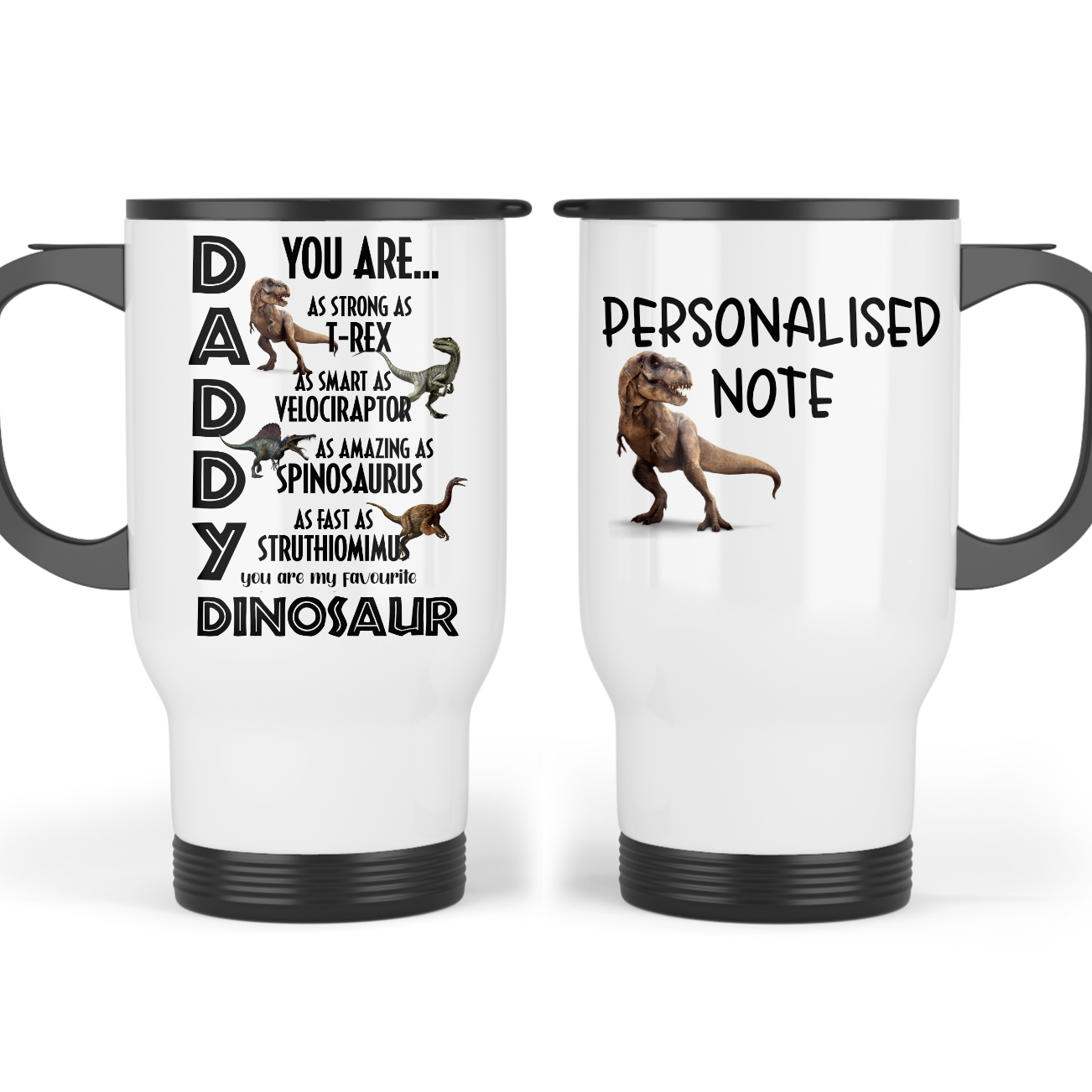 Daddy You Are My Favourite Dinosaur Travel Mug