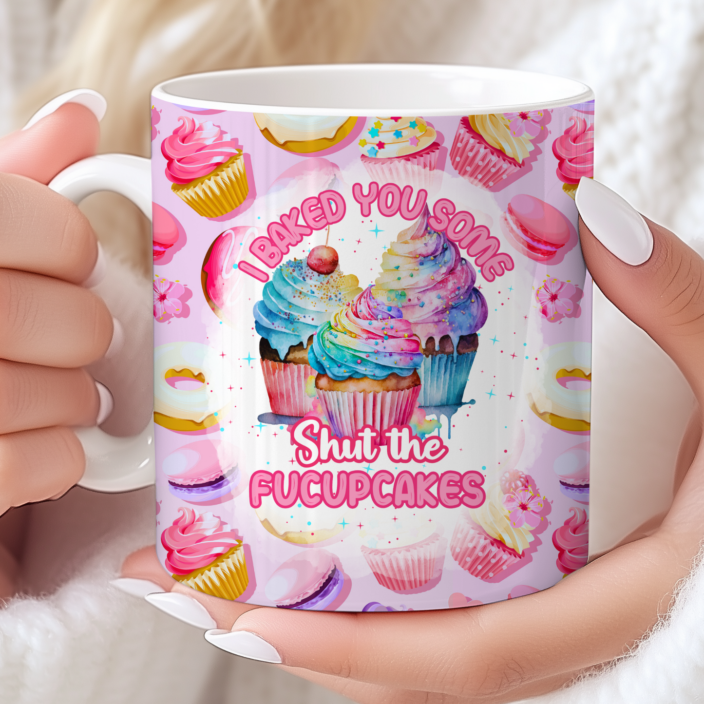 Shut the Fucupcakes - Pink