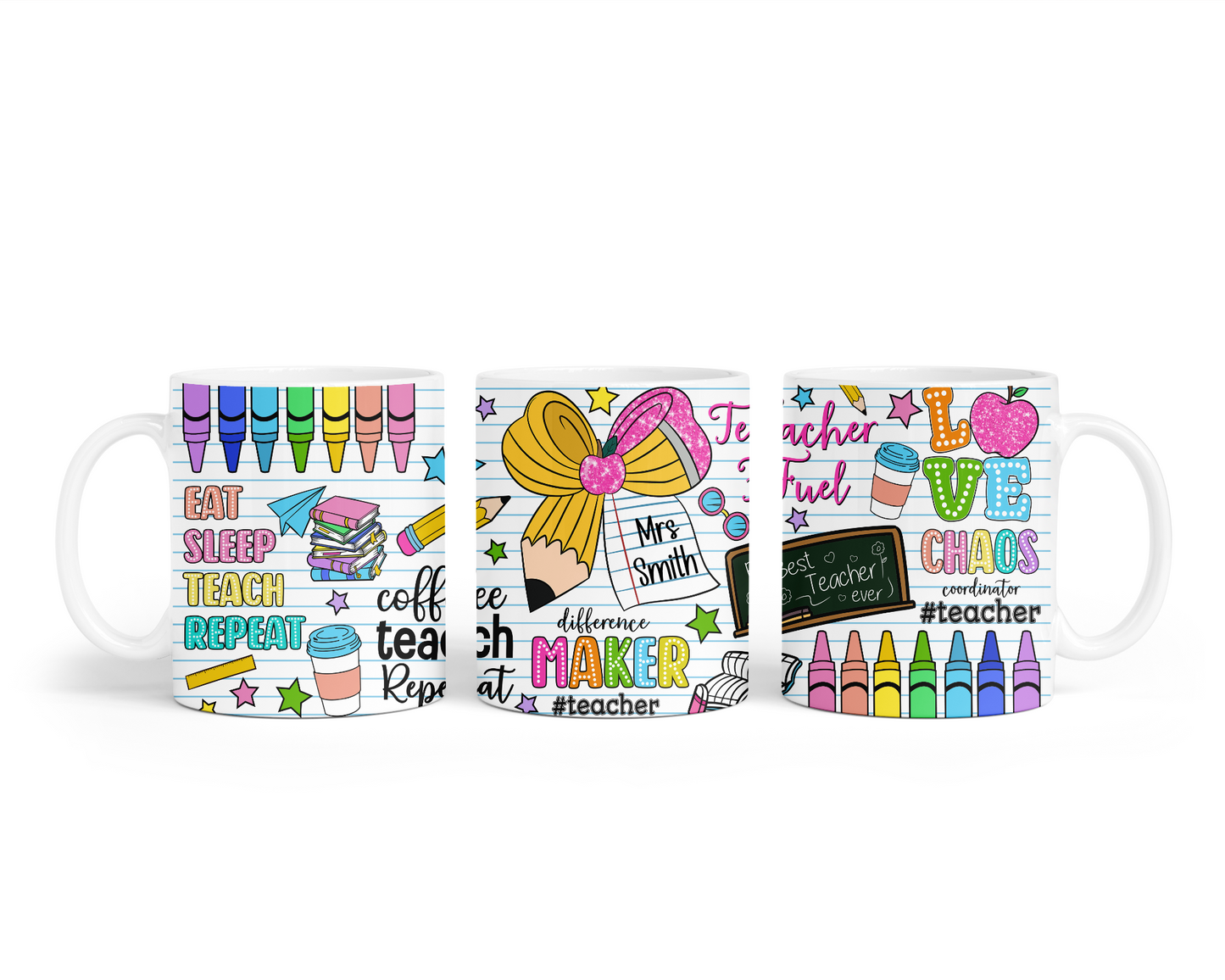 Personalised Teacher Quote Mug