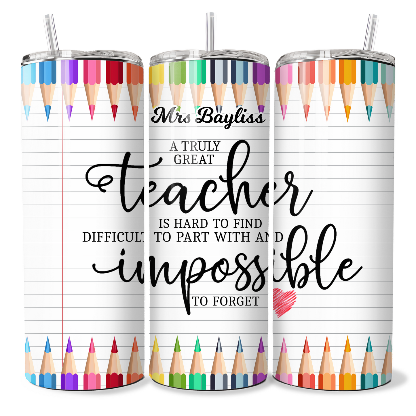 A truly great teacher is impossible to forget
