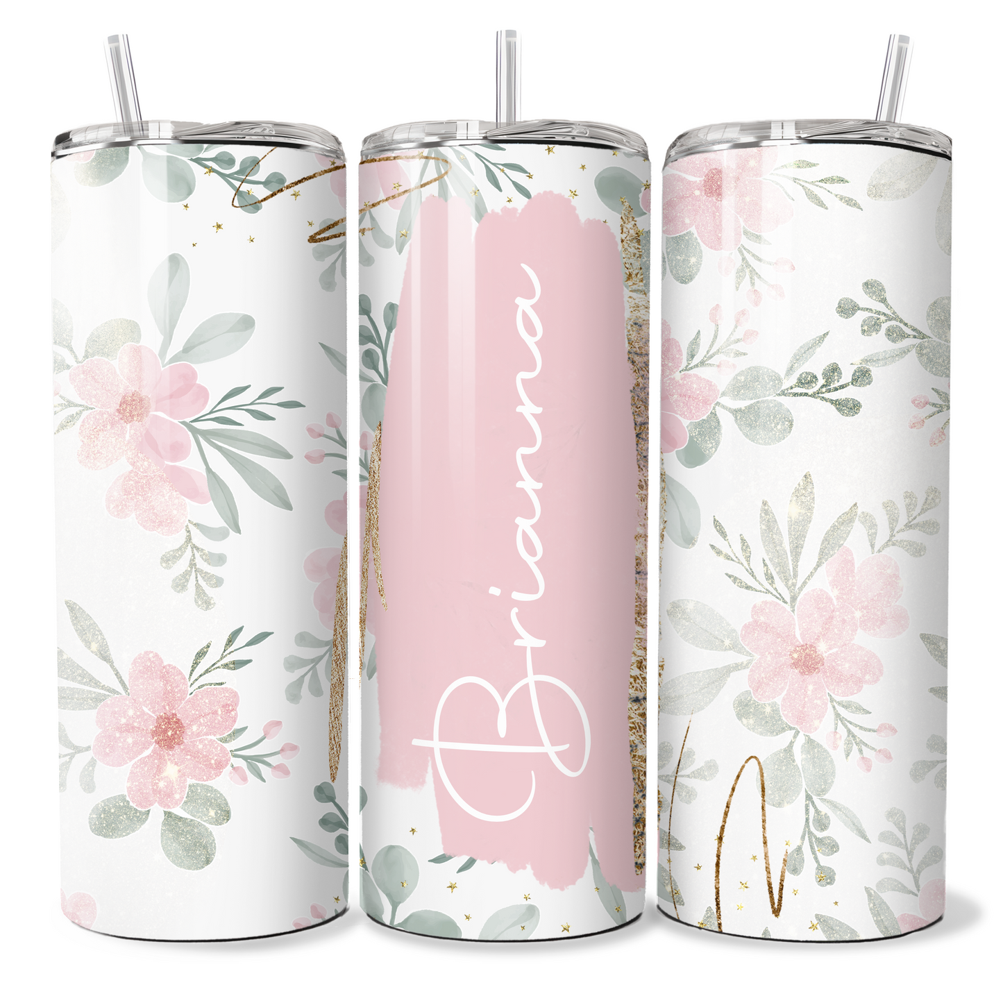 Personalised Baby Pink Floral