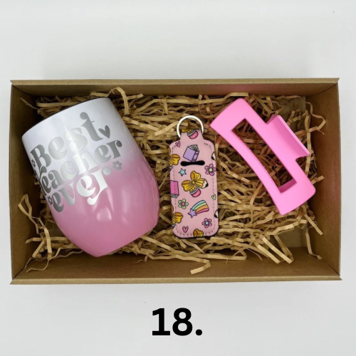 Best Teacher Ever Gift Box - #18