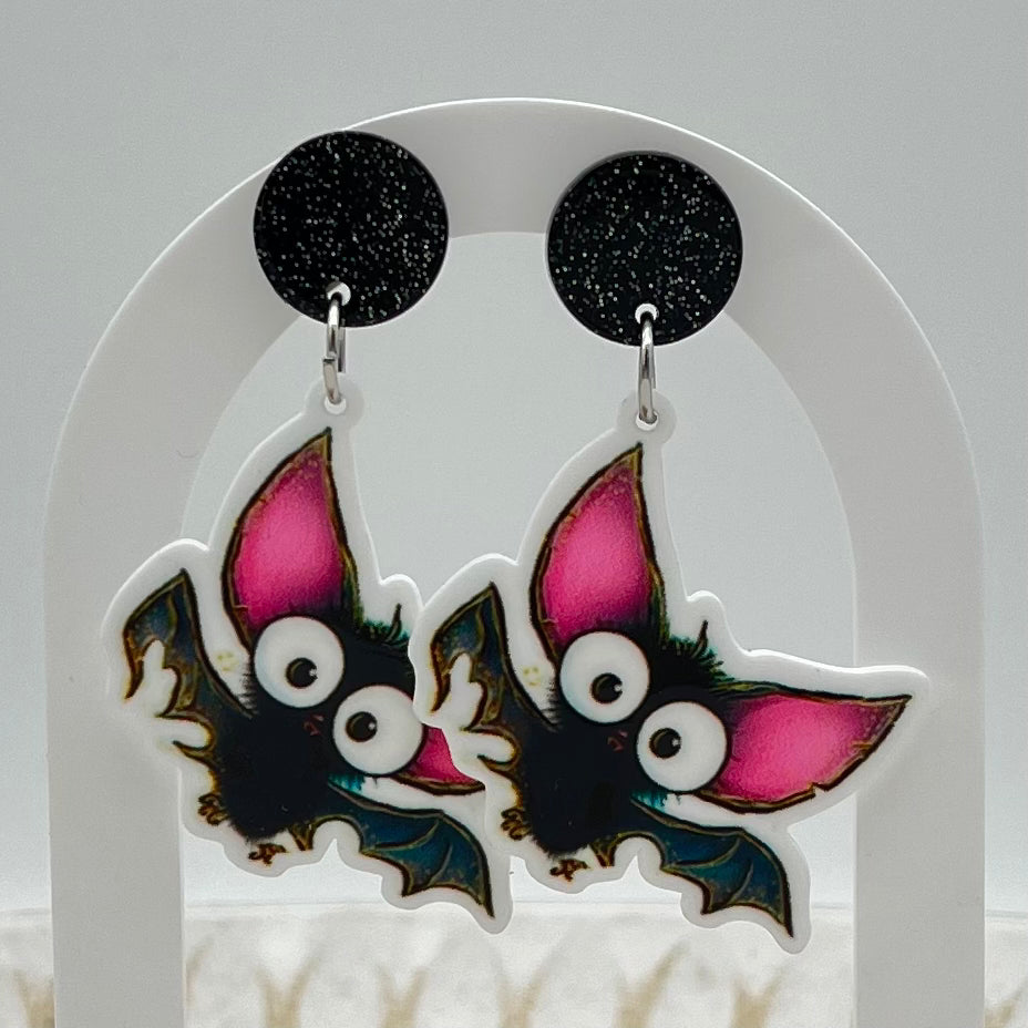 Bat Earrings