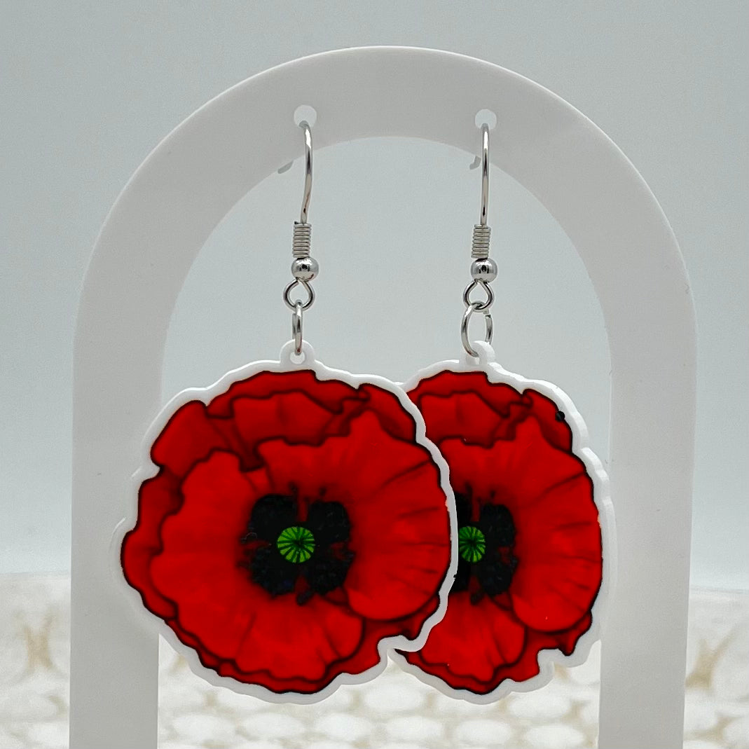 Poppy Hook Earrings