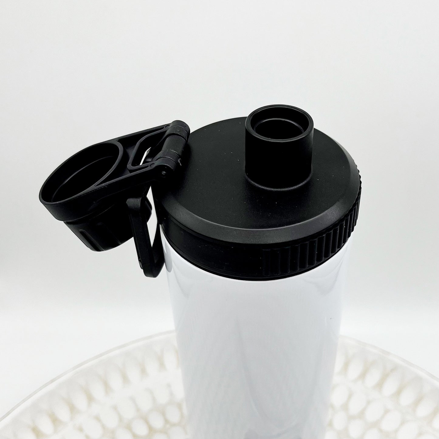 Custom Dual Lid Sports 20oz Drink Bottle