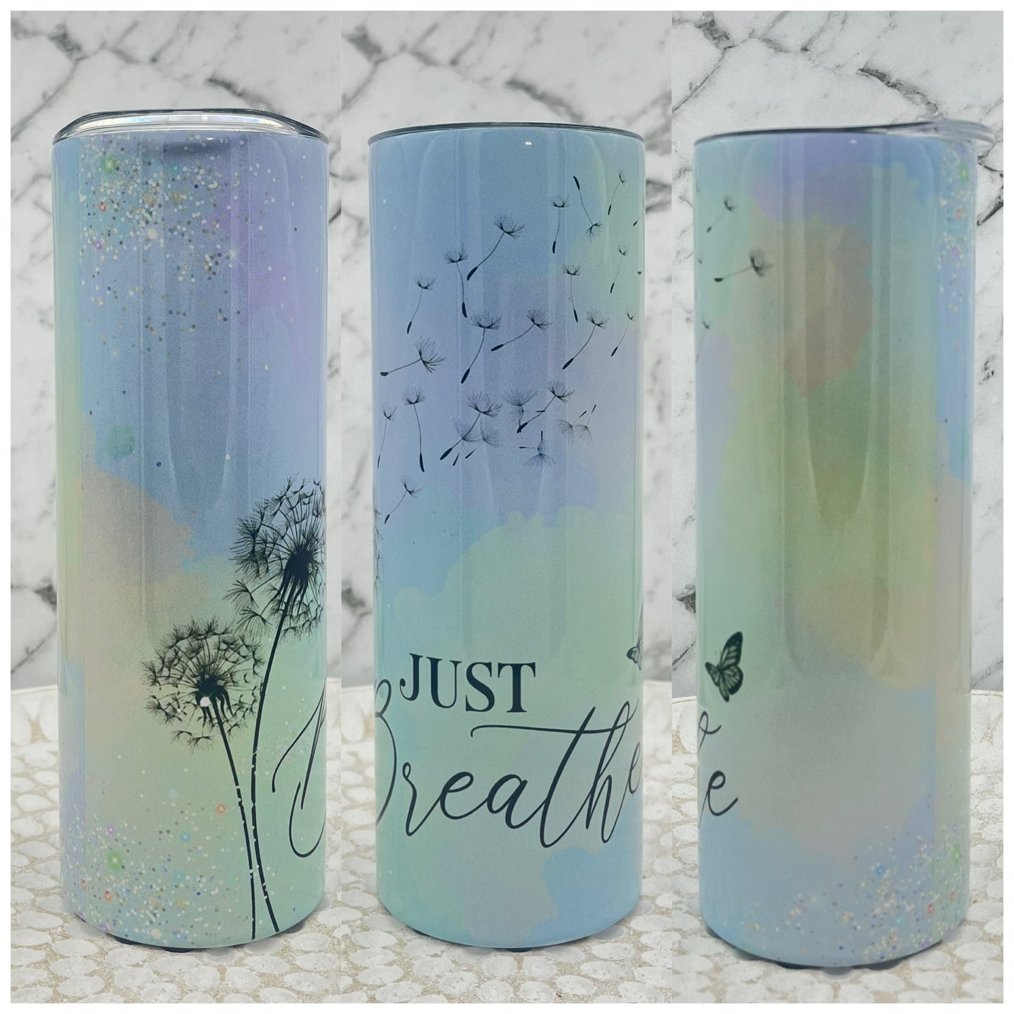 No 7 - Ready Made Just Breathe 20oz Tumbler
