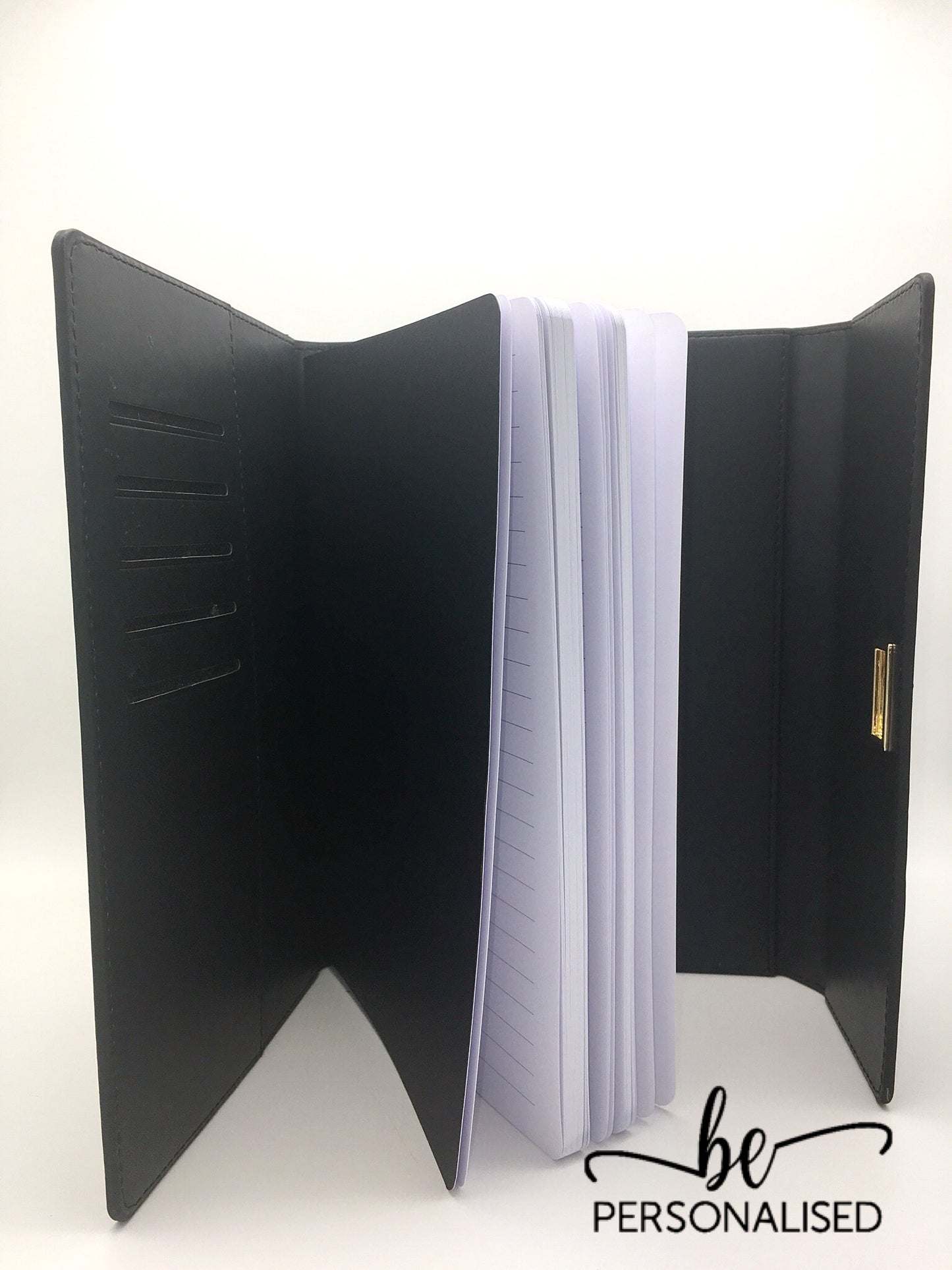Mint PU Leather A5 Notebook with pen