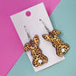 Bunny Tail Hook Earrings