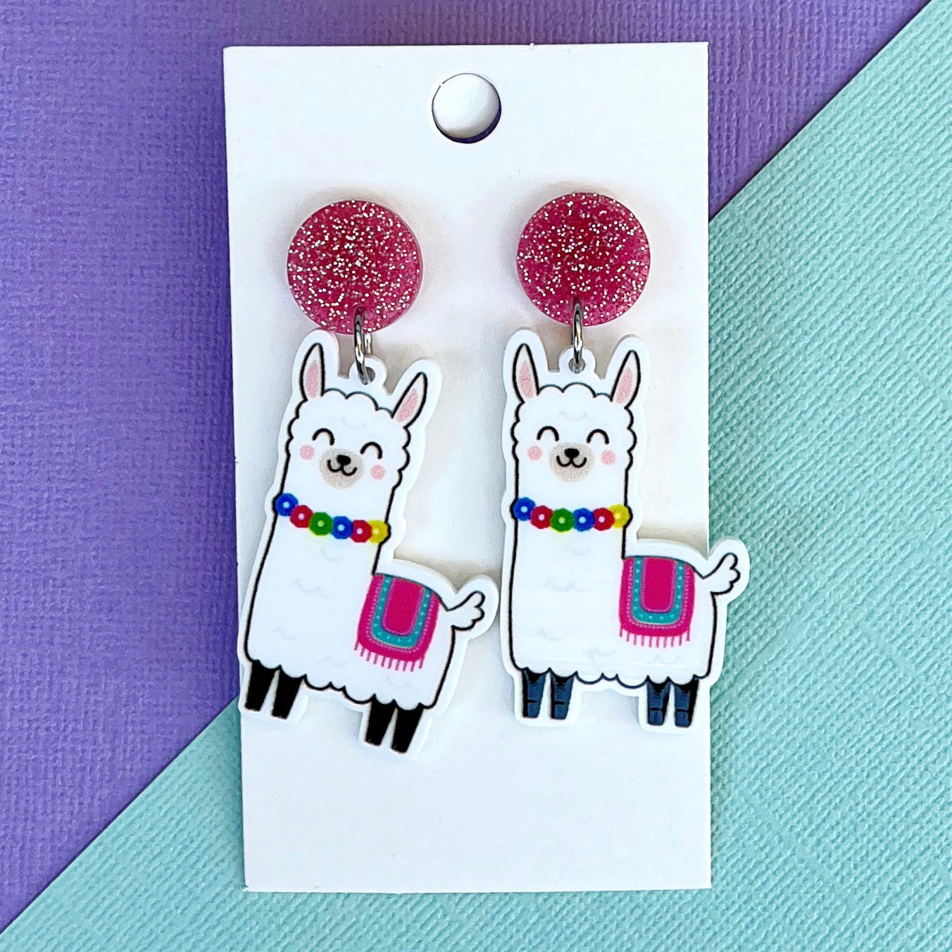 Llama Earrings