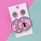 Don't Worry Bee Happy Earrings