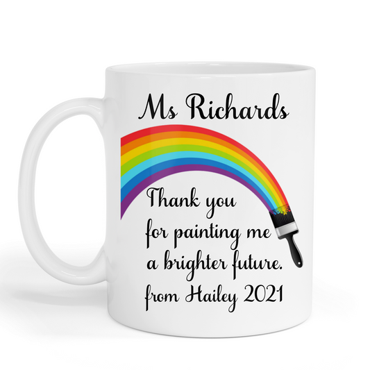 Thank you for painting me a brighter future