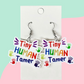 Tiny Human Tamer Hook Earrings