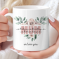 Personalised Floral Heart - Mum, Grandmother