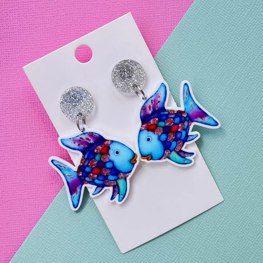 Rainbow Fish Earrings