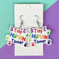 Tiny Human Tamer Hook Earrings