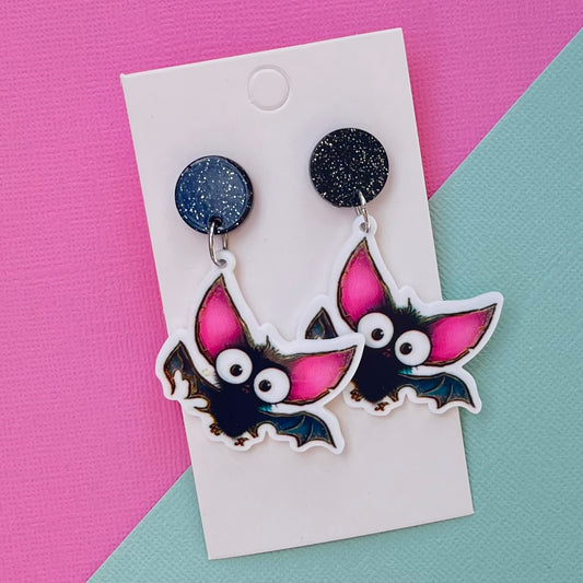 Bat Earrings