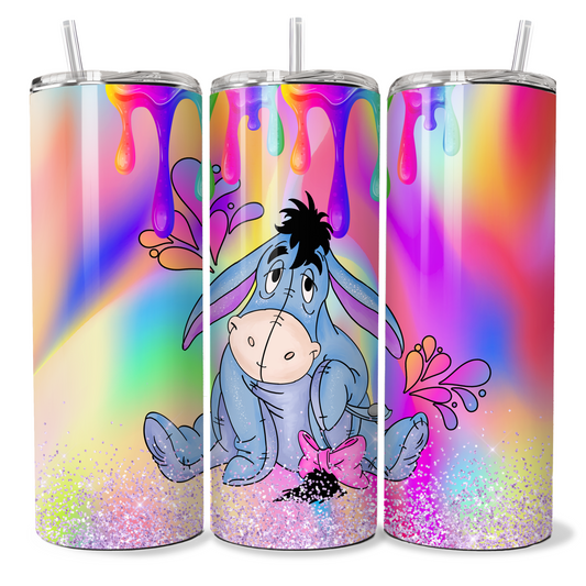 Colourful Cartoon Donkey