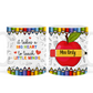 It takes a big heart mug - Teacher - Red Apple - Personalised