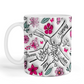Personalised Hand Holding - Pink Flowers