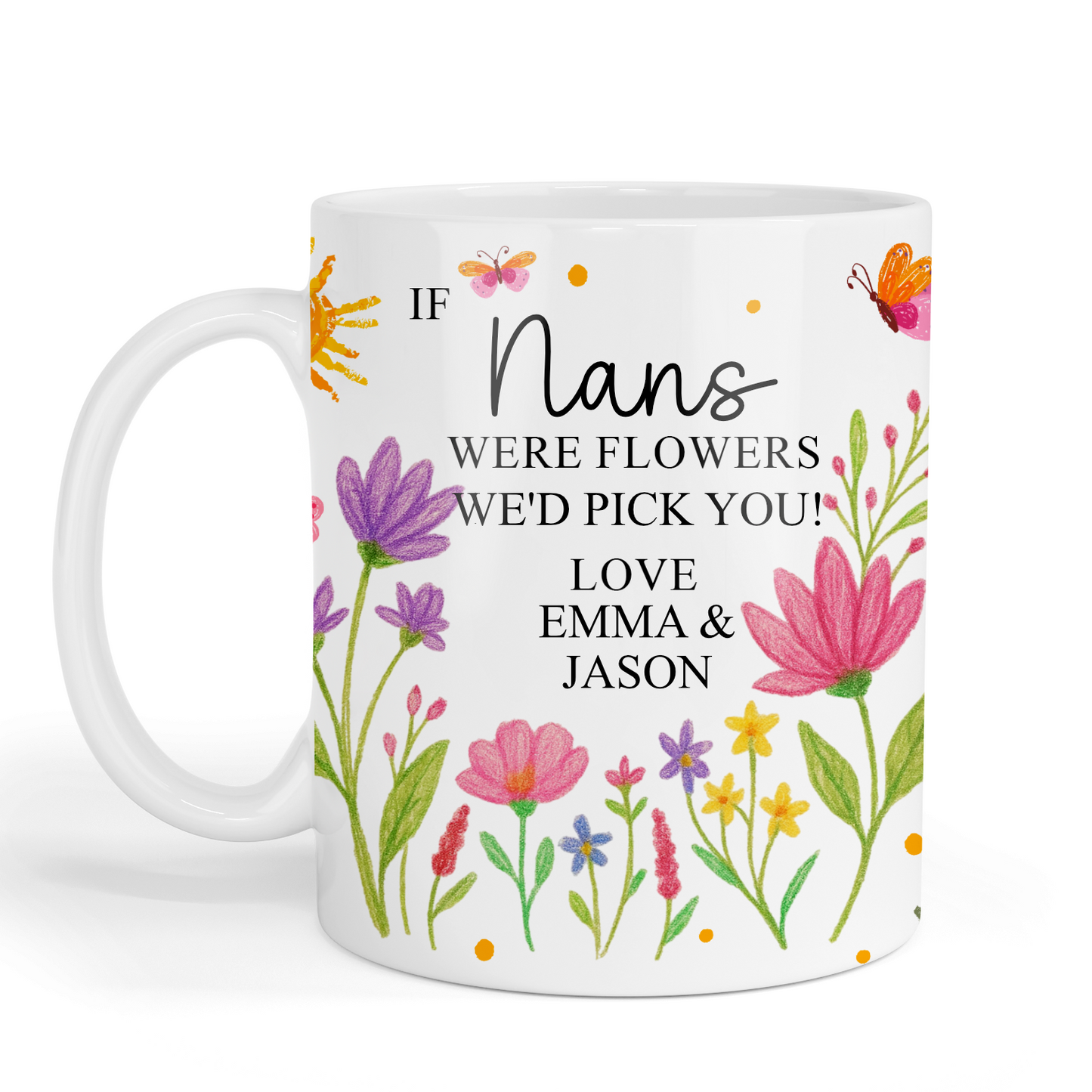 Personalised - If _____ Were Flowers, We'd Pick You