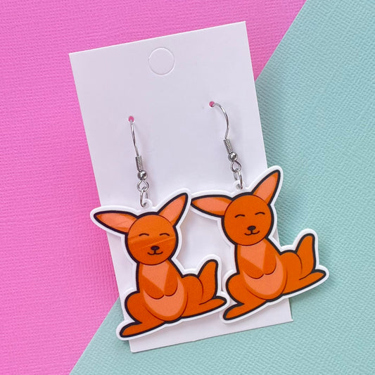 Kangaroo Hook Earrings