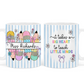 It takes a big heart mug - Teacher - Blue - Personalised