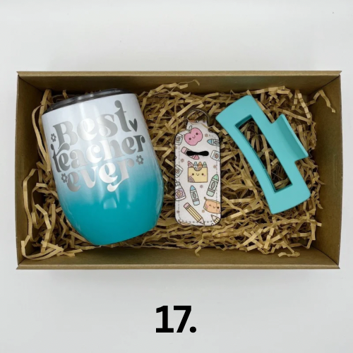 Best Teacher Ever Gift Box - #17
