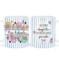 Never forget the difference mug - Teacher - Blue - Personalised