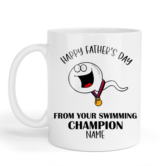 Father's Day Swimming Champion Father's Day