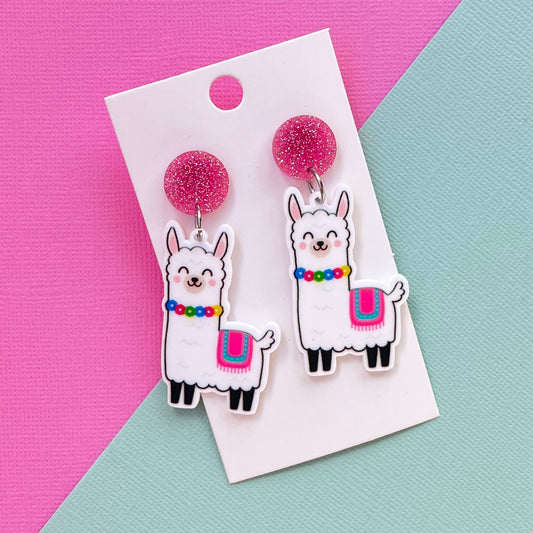 Llama Earrings