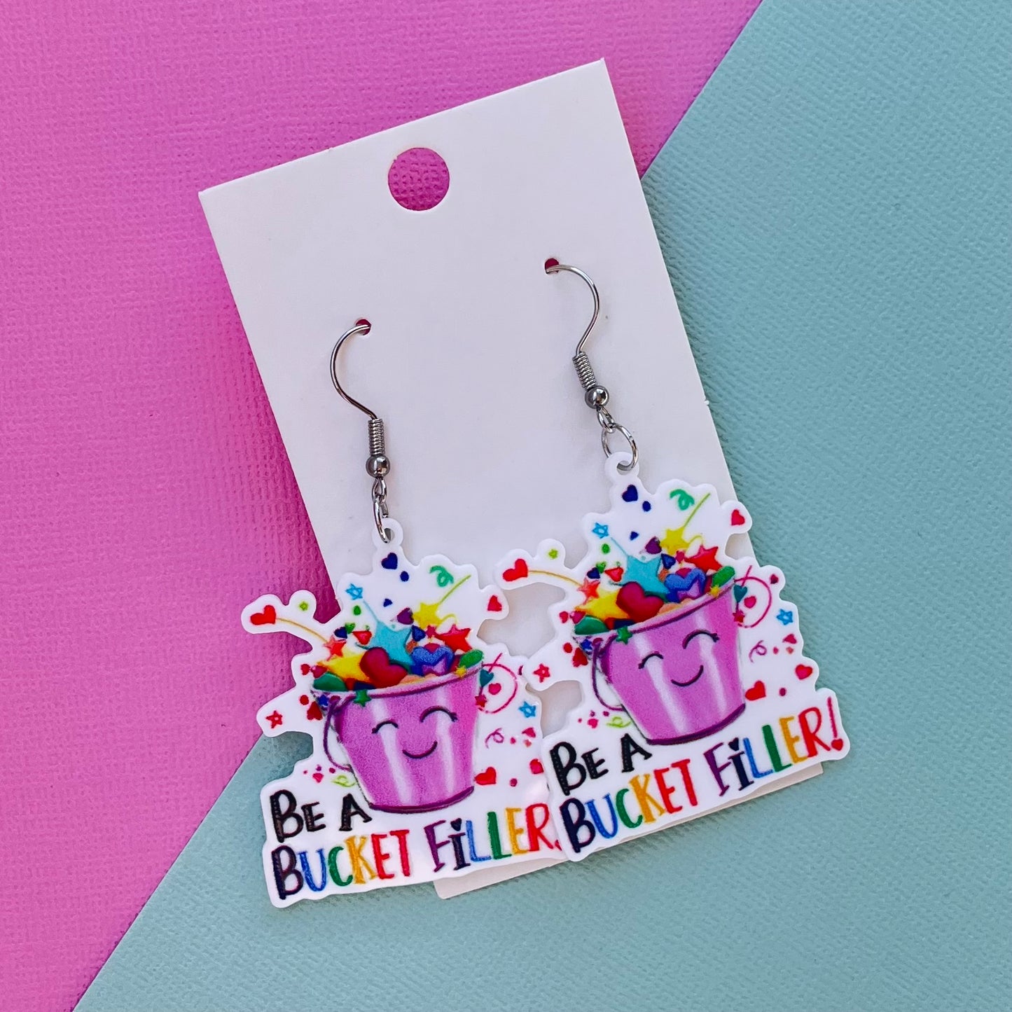 Bucket Filler Hook Earrings