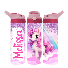 Load image into Gallery viewer, 20oz Pink Unicorn Flip Top