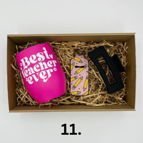 Best Teacher Ever Gift Box - #11
