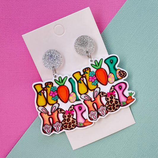 Hip Hop Easter Earrings