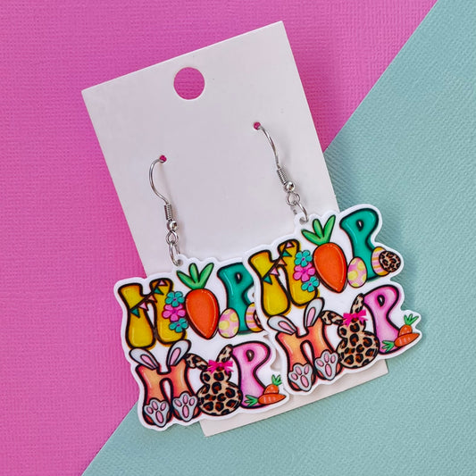 Hip Hop Hook Earrings