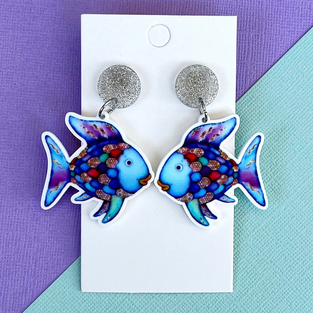 Rainbow Fish Earrings