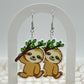 Sloth Hook Earrings