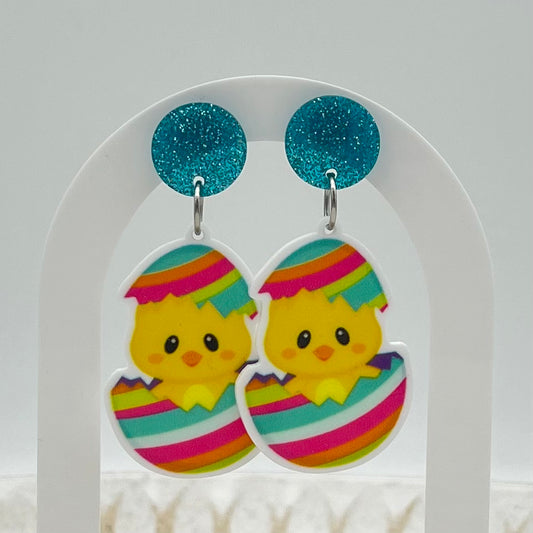 Easter Chick Earrings