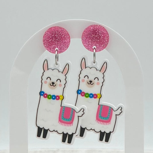 Llama Earrings