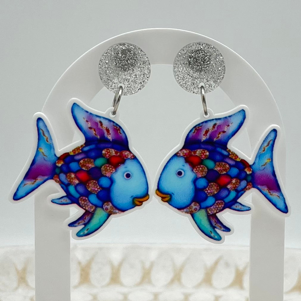 Rainbow Fish Earrings