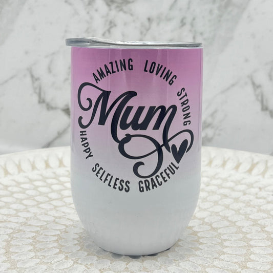 No. 4 - Mum 12oz tumbler