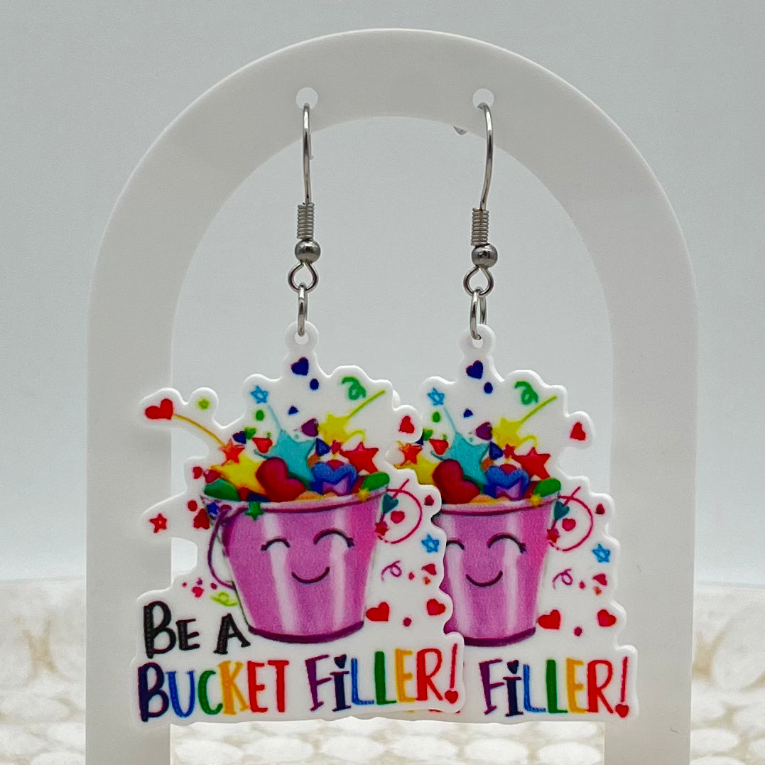 Bucket Filler Hook Earrings