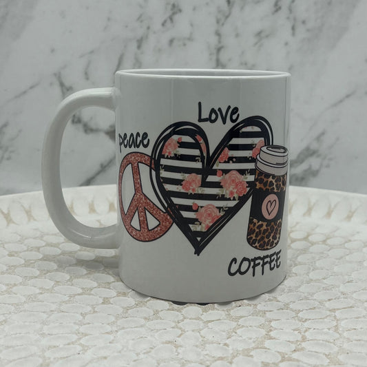 No. 27 - Already Made Mug - Peace Love Coffee