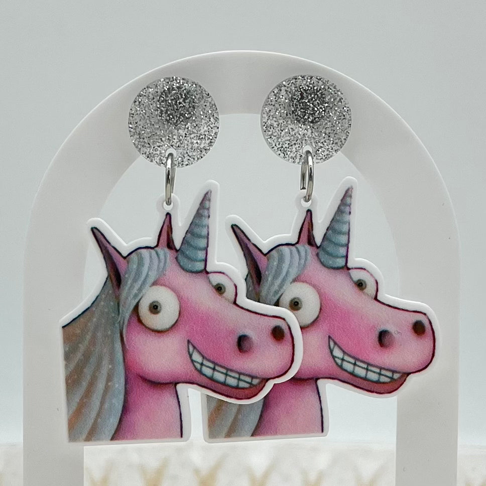 Thelma the Unicorn Earrings