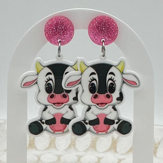 Cow Earrings