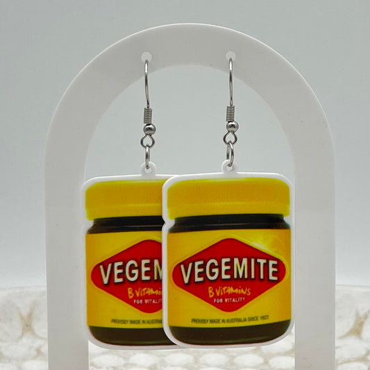 Vegemite Hook Earrings