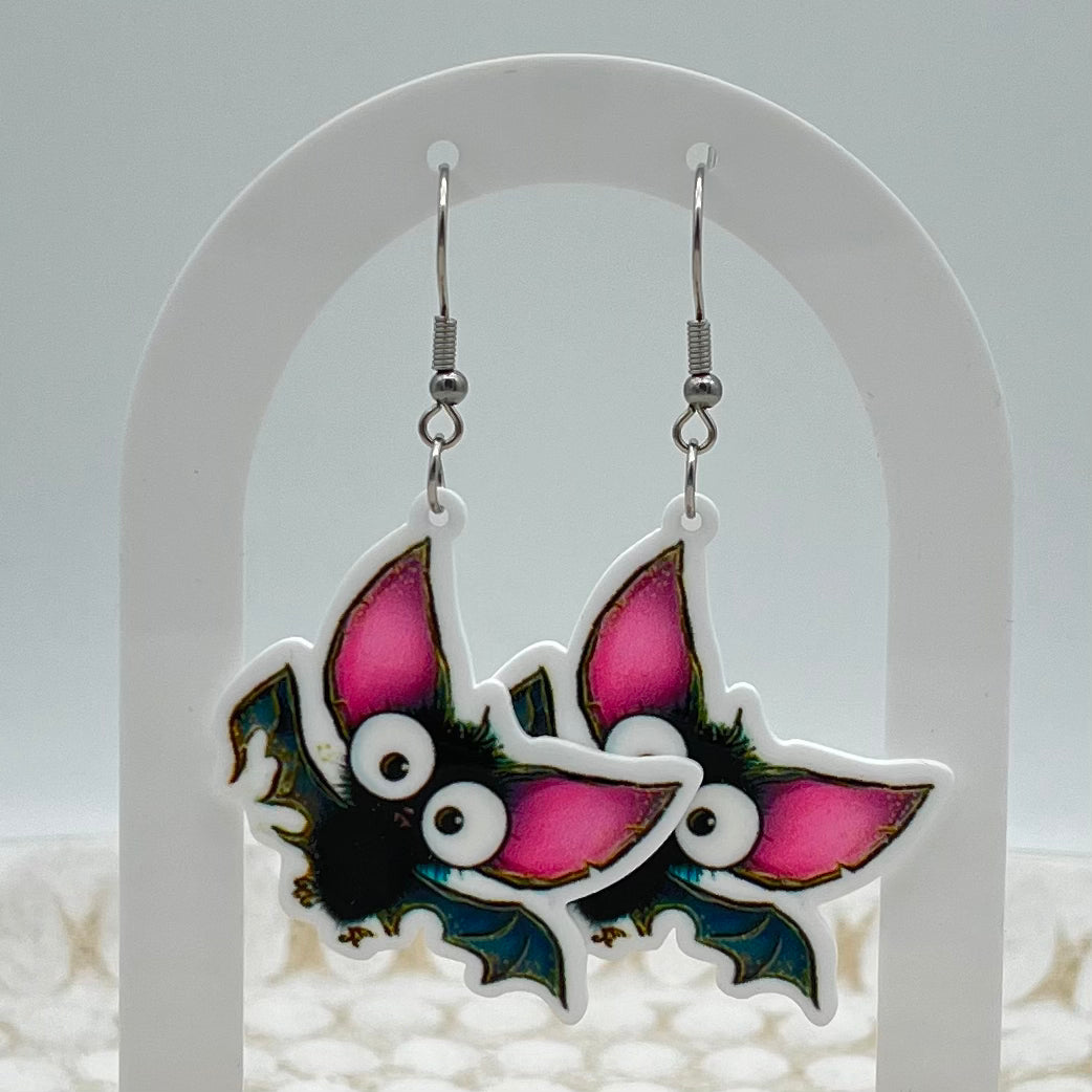 Bat Hook Earrings