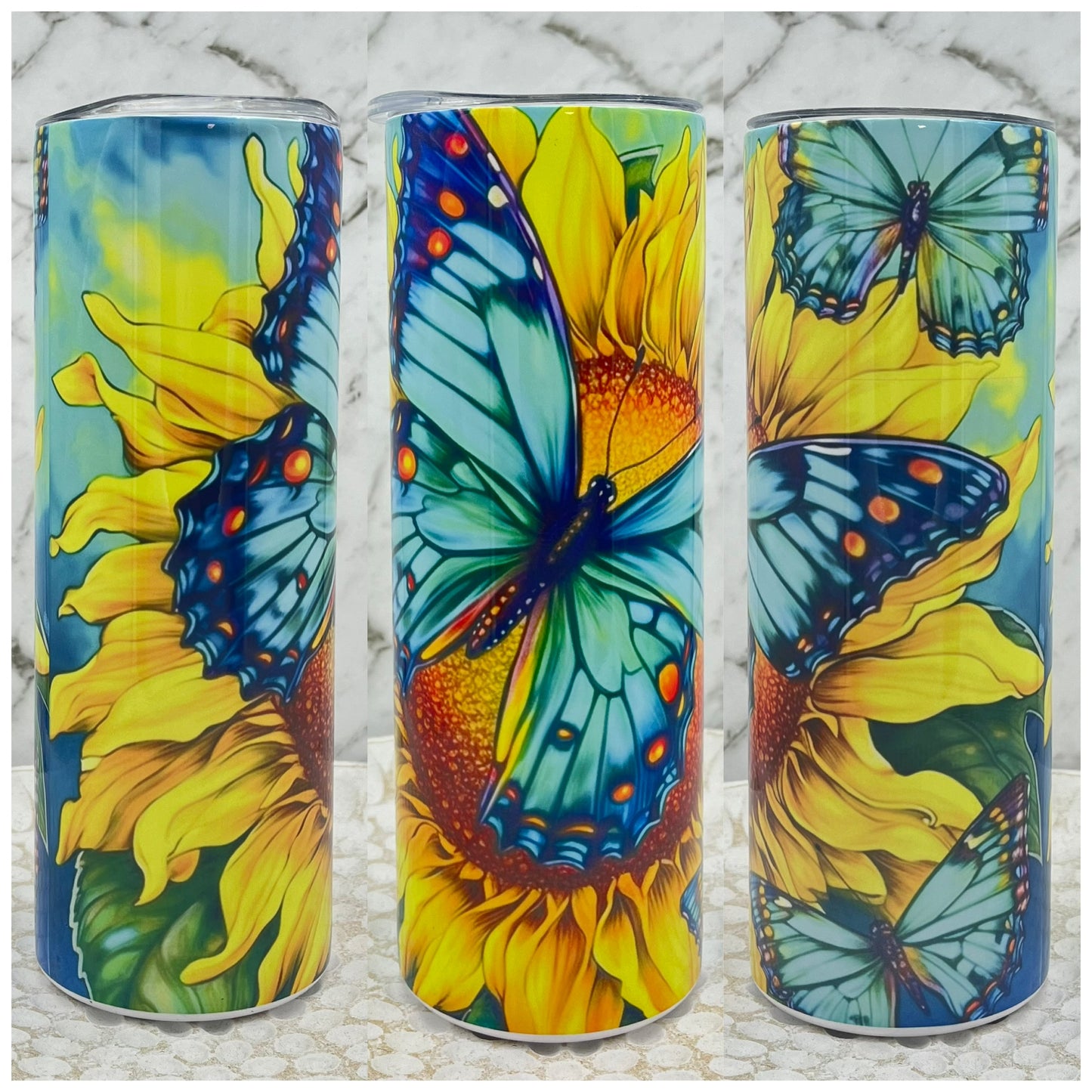 No. 17 - Butterfly 20oz Tumbler